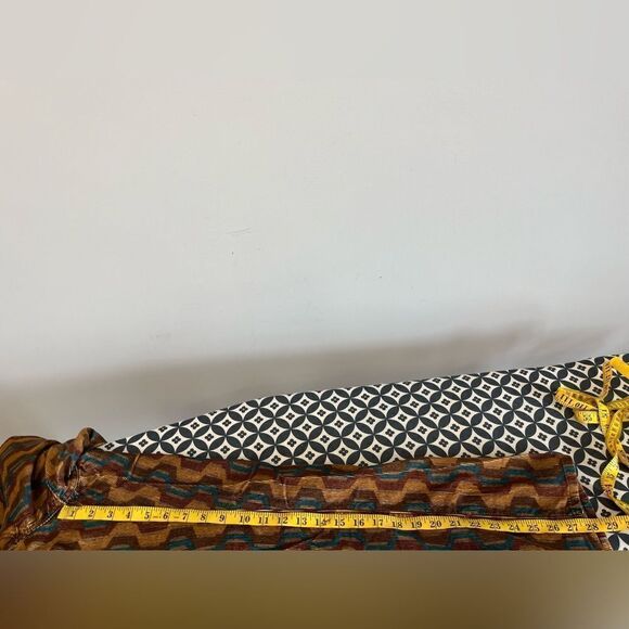 Re/Done 70s corduroy pocket loose flare retro stripe pants - Picture 7 of 9